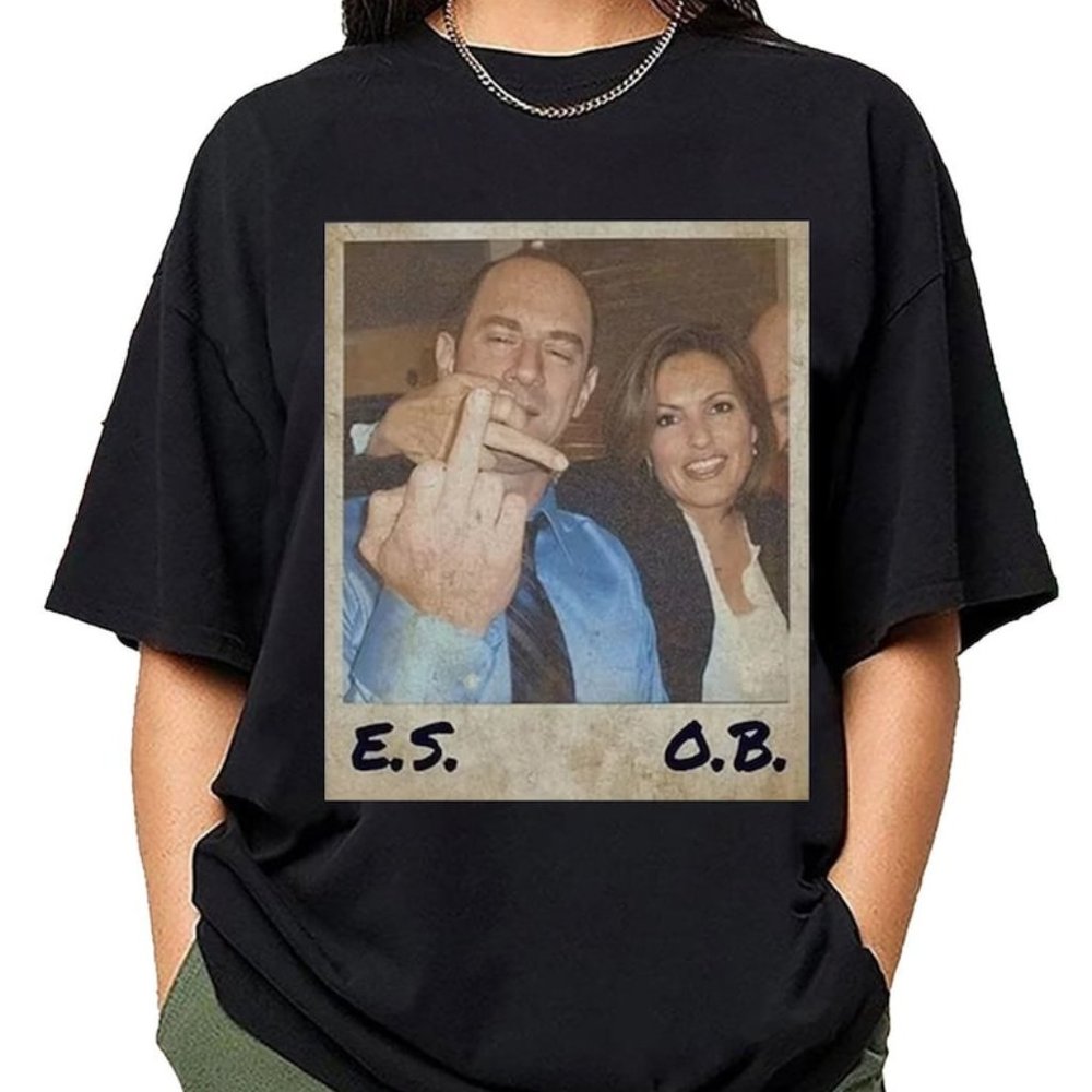 Vintage Elliot Sta-bler And Olivia Benson T-shirt, Elliot And Olivia Sweatshirt,